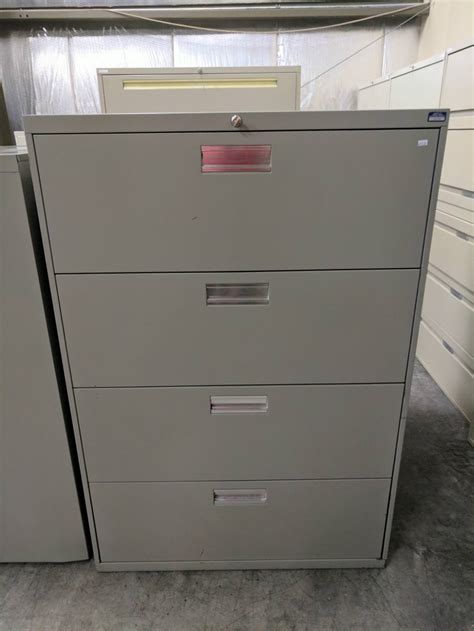 4-drawer steel lateral file cabinet light gray|4 drawer filing cabinet kildare.